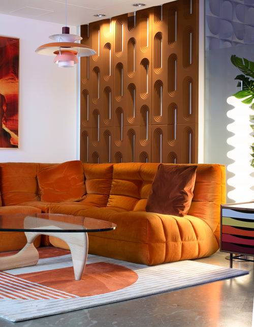 Retro Orange Room