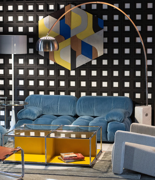 Blue and Yellow Room