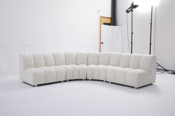 4 piece Channel Sofa