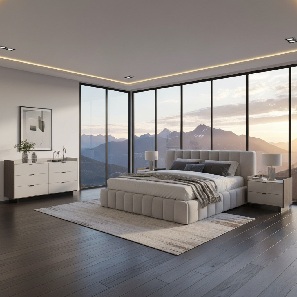Channel bedroom & Russell cabinet set