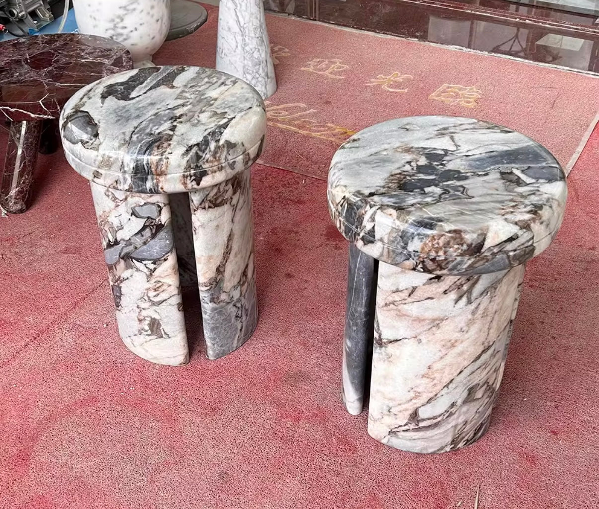 Marble side table
