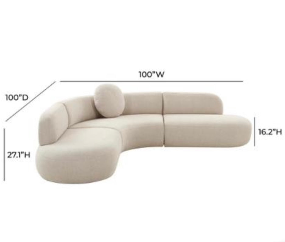 Kagan L curve Sofa small