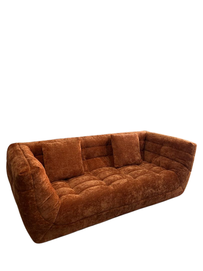 Russo2 Corner sofa ( Orange chenille)