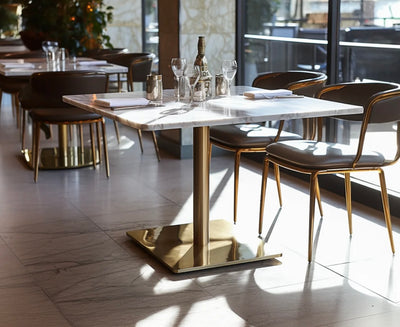 Marble dining table