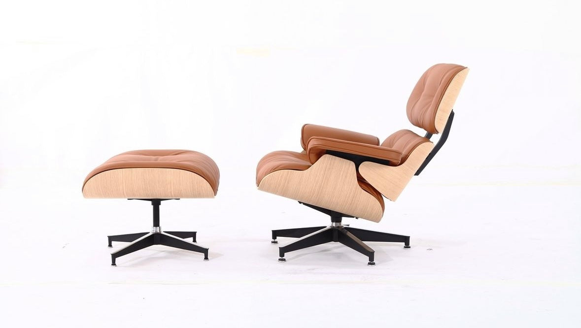 RM Lounge Chair & Ottoman (reproduction)