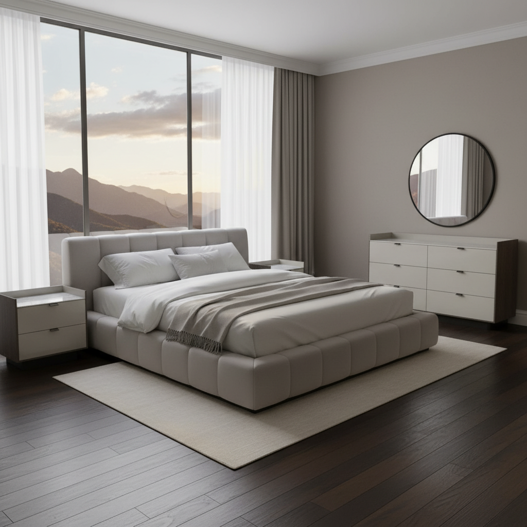 Channel bedroom & Russell cabinet set