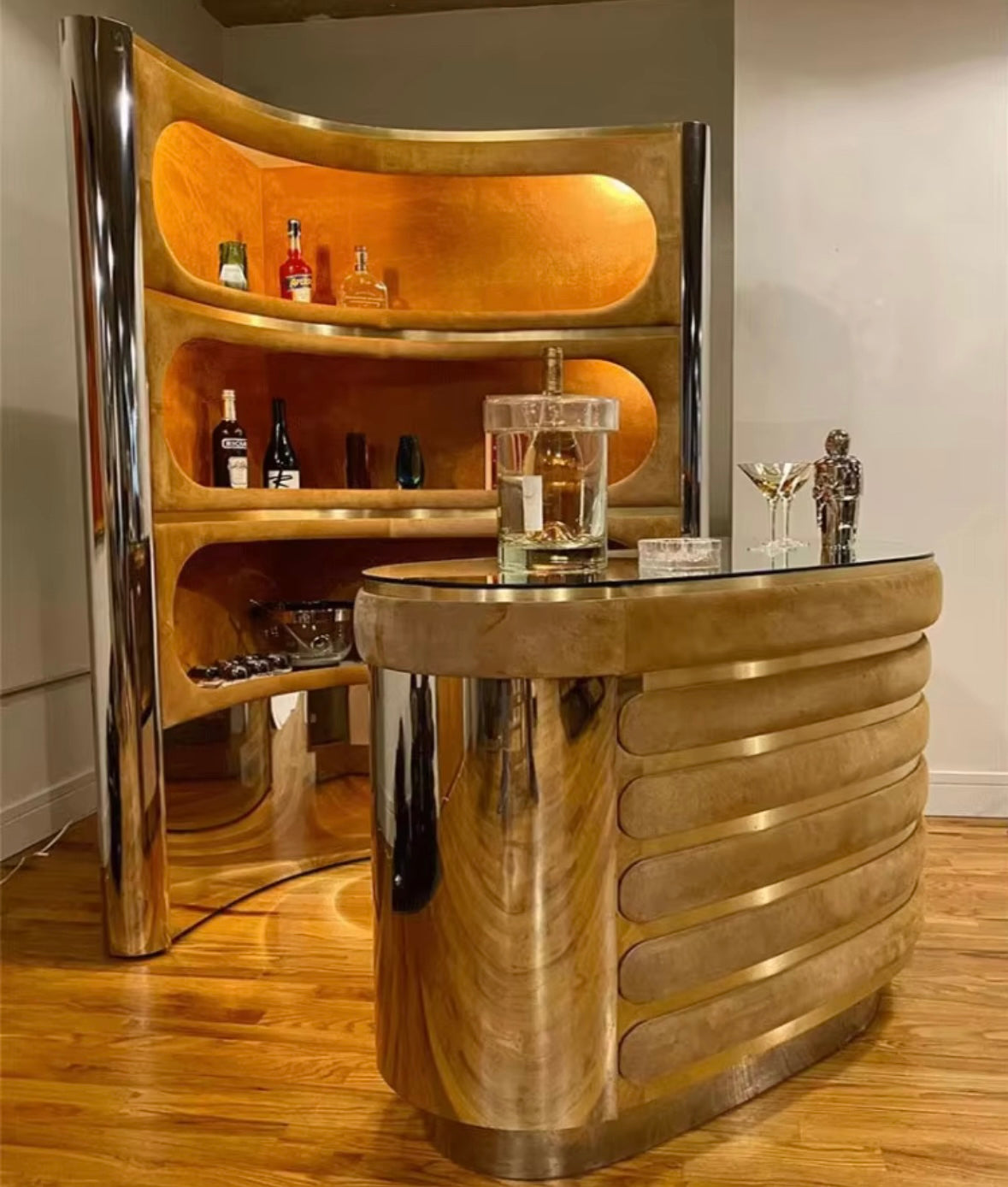 Modern Home Bar