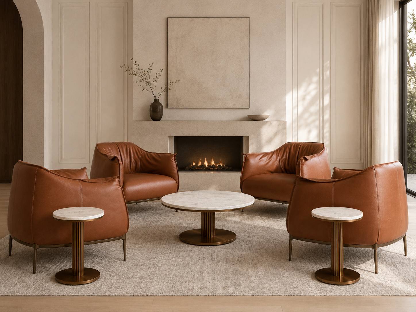 Steam punk stool tables – Retro modern designs