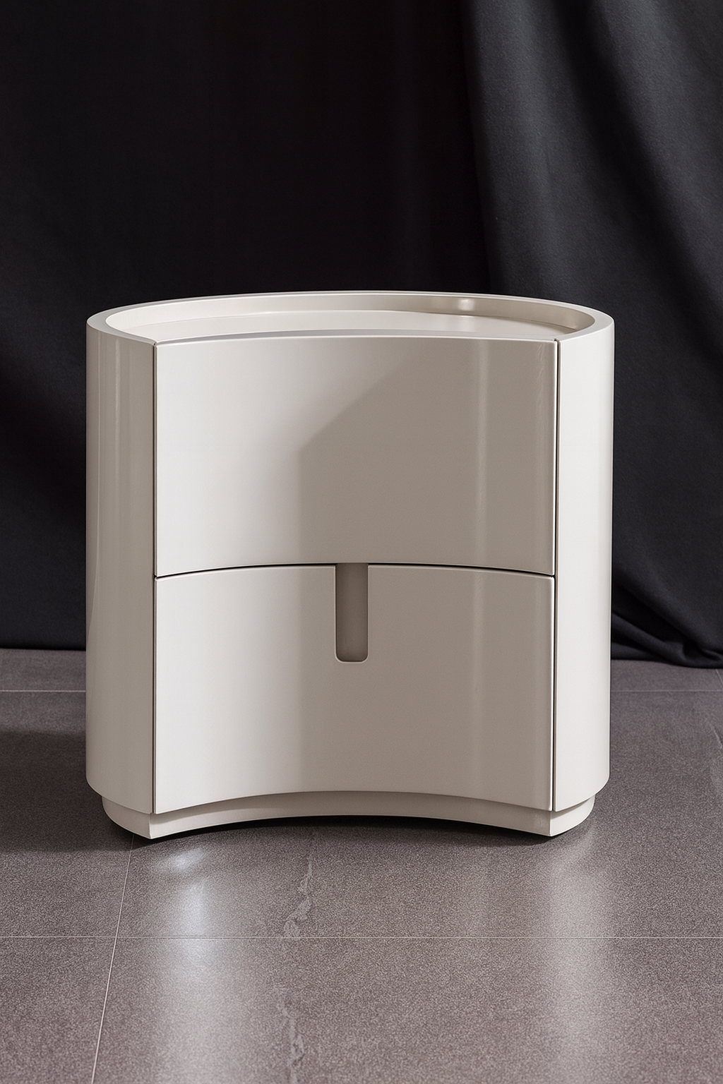 Curve nightstand sets (2)