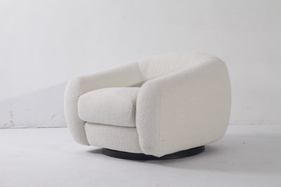 Pascal swivel boucle lounger