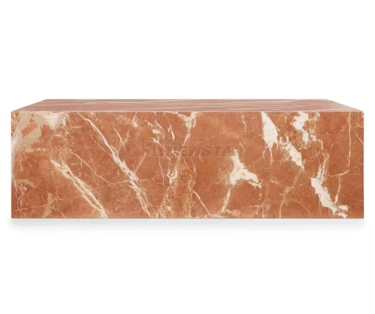 Pink Marble coffee table