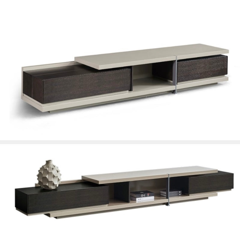 Modern extending Media unit & coffee table set