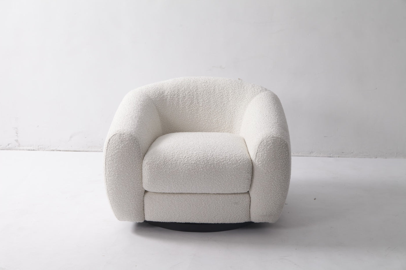 Pascal swivel boucle lounger