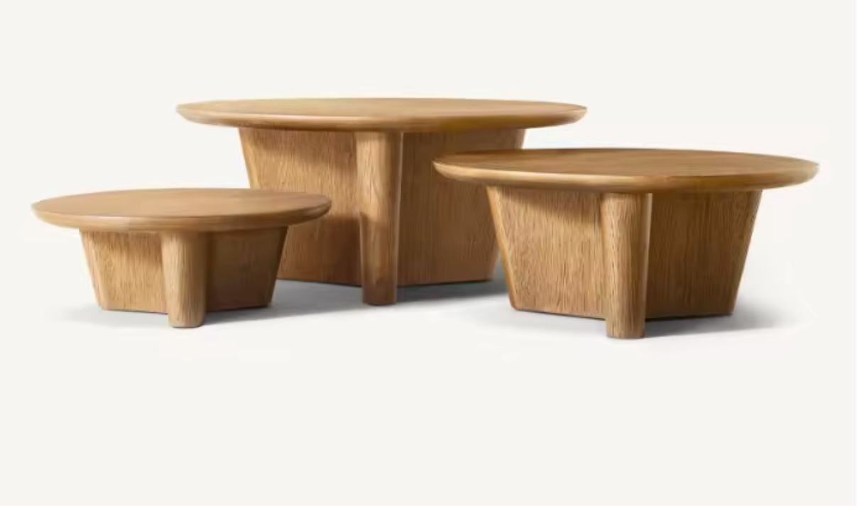 RM coffee & side tables 3 piece set