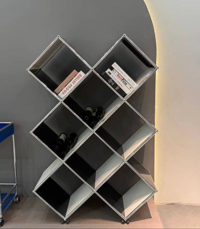 Chrometech bookshelf / Record storage