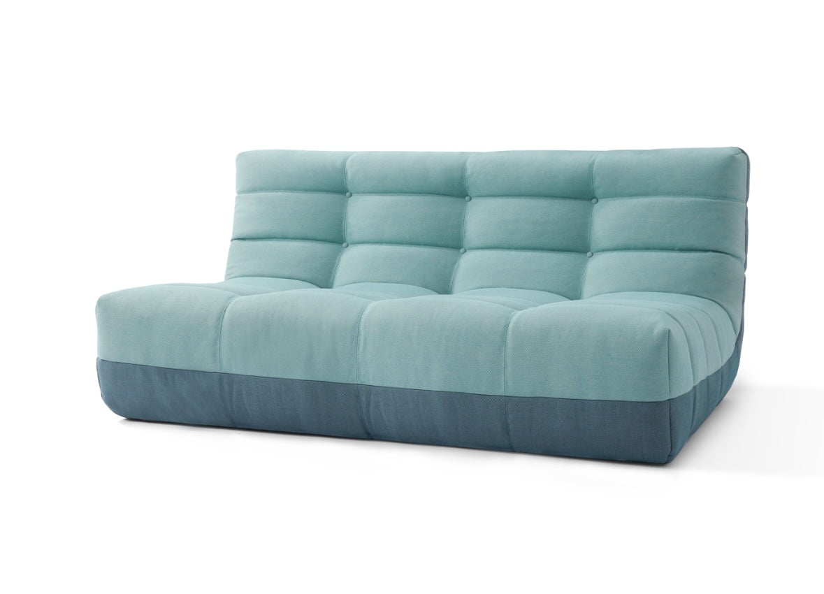 Russo2 Outdoor 3 piece sofa set. Blue /Green