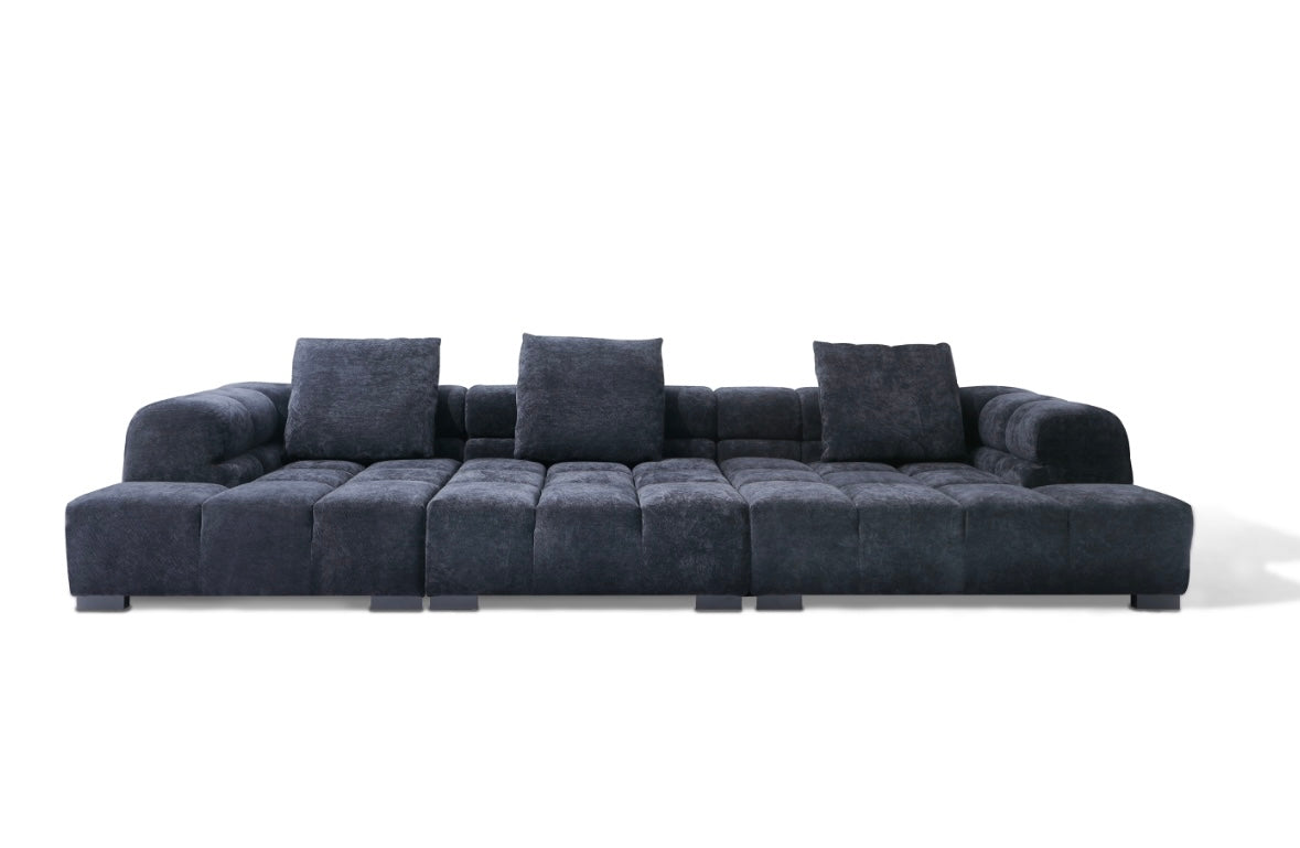 large chaise theatre sofa