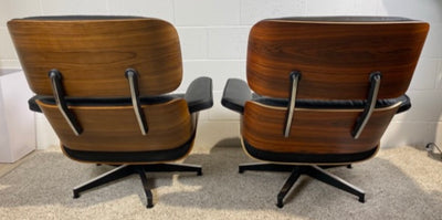 RM Lounge Chair & Ottoman (reproduction)