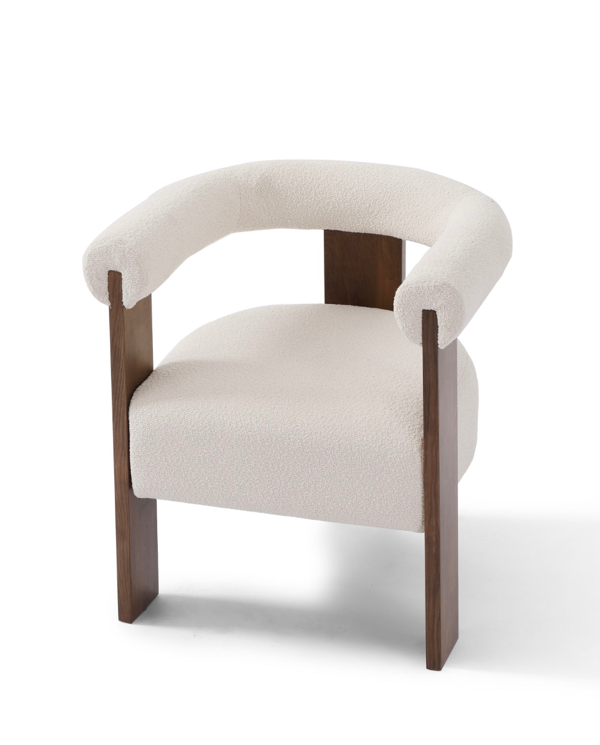Still Rounded Chair Rustic round chair – retromodernhome