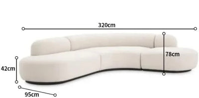 Kagan L curve Sofa