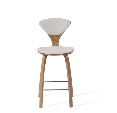 White / Natural RM counter stools ( Pair of 2)