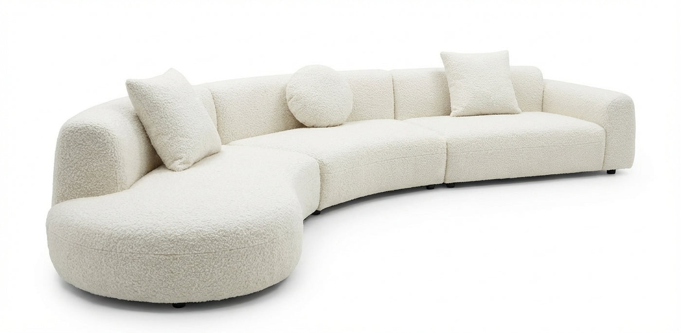 3 piece Kagan Curve Arm with arm rest