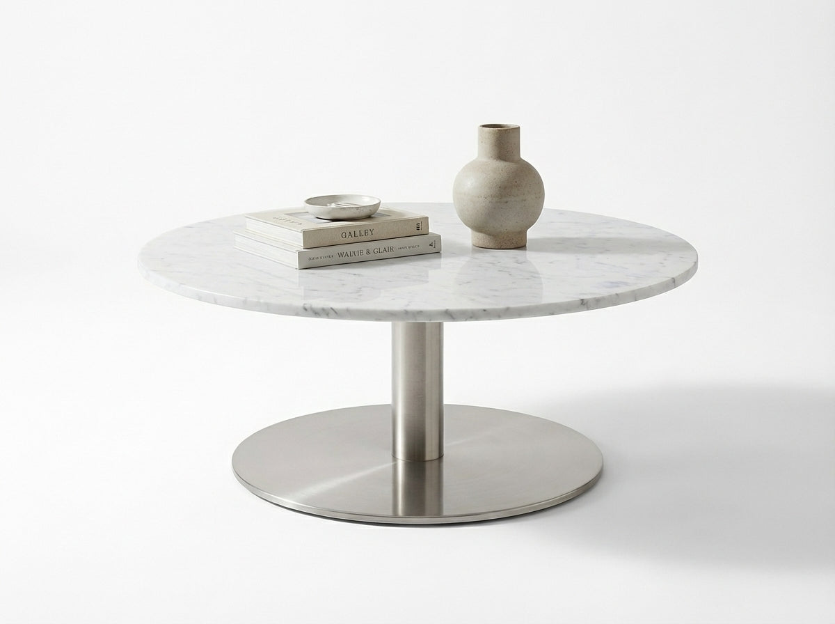 Salon marble coffee table