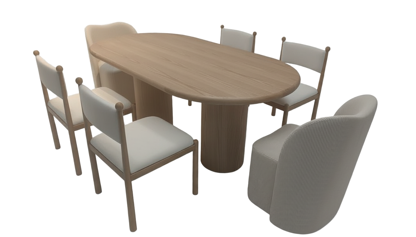 Murray Dining table and chairs