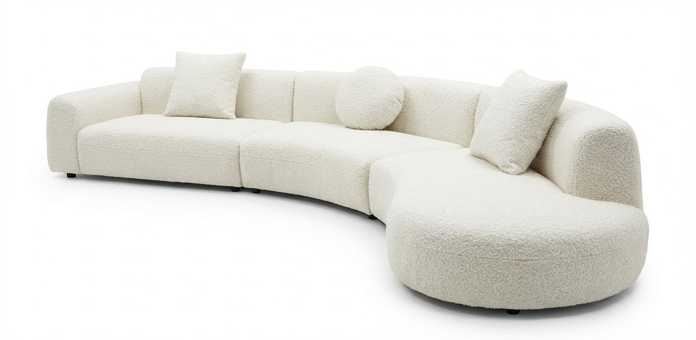 3 piece Kagan Curve Arm with arm rest