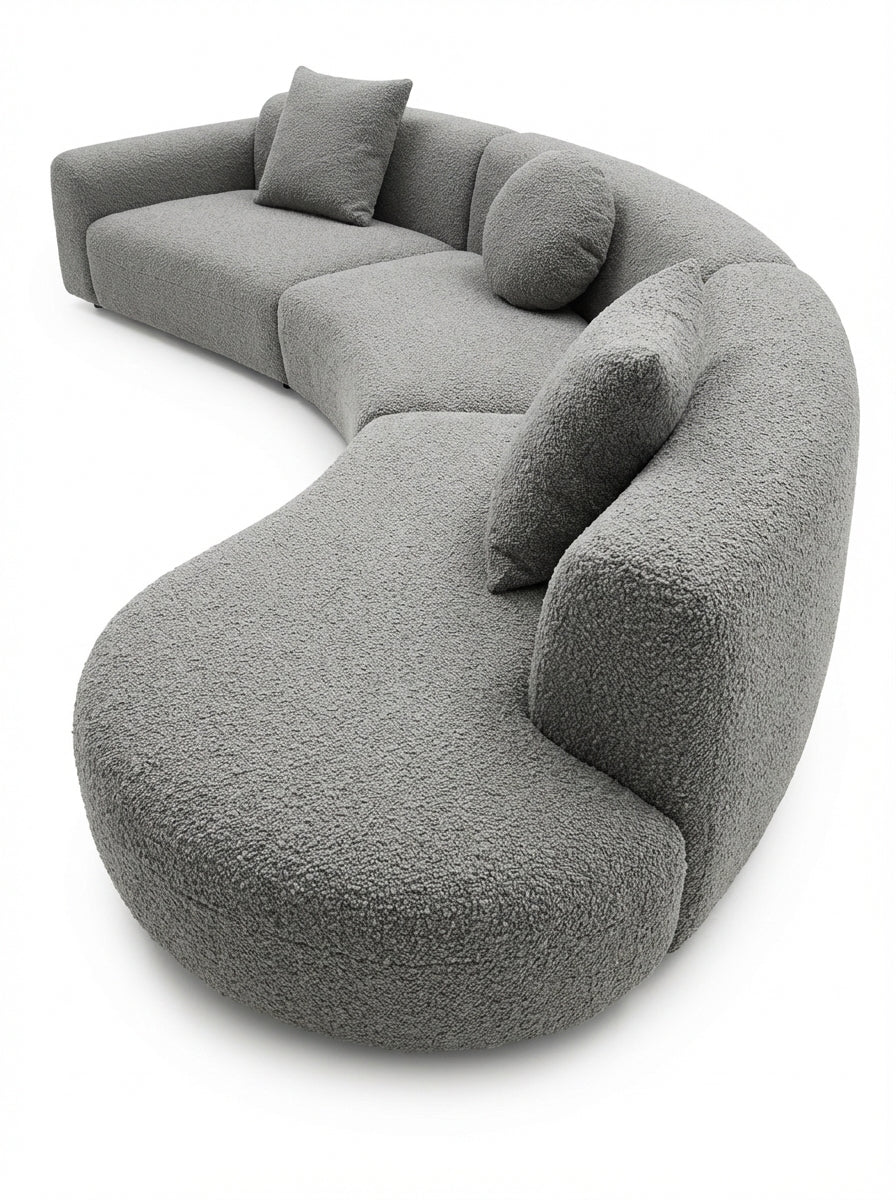 3 piece Kagan Curve Arm with arm rest