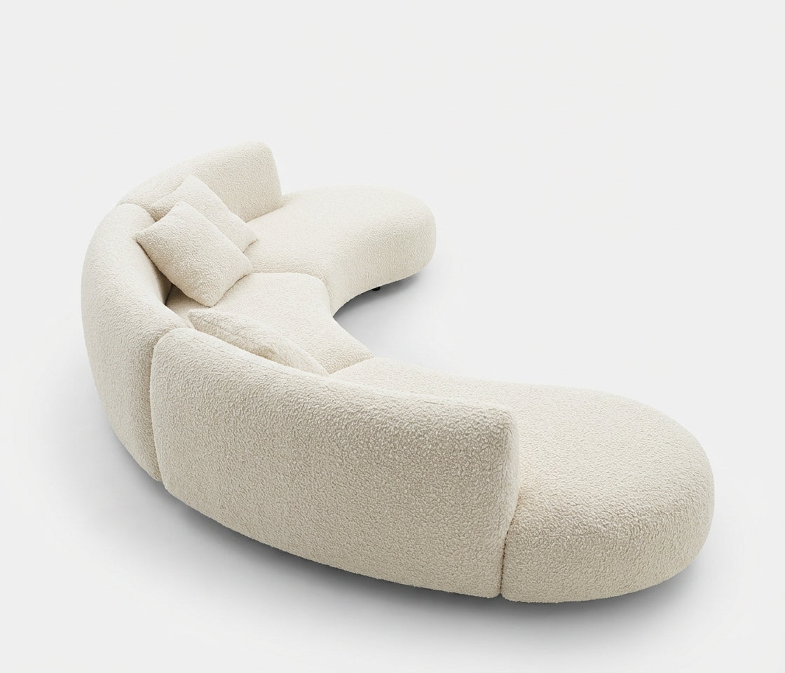 3 Piece Curve Kagan sofa