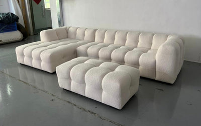 Boba full size sectional with ottoman