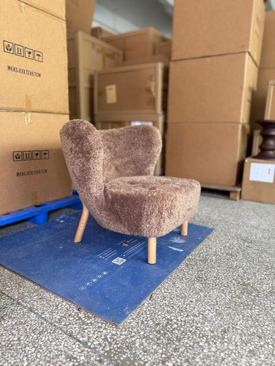 sherpa chair (faux fur)