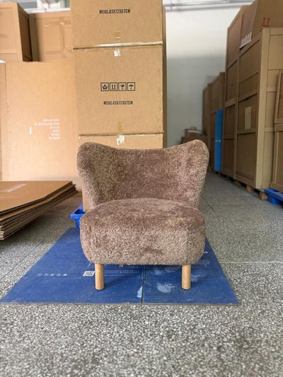 sherpa chair (faux fur)