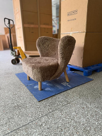 sherpa chair (faux fur)