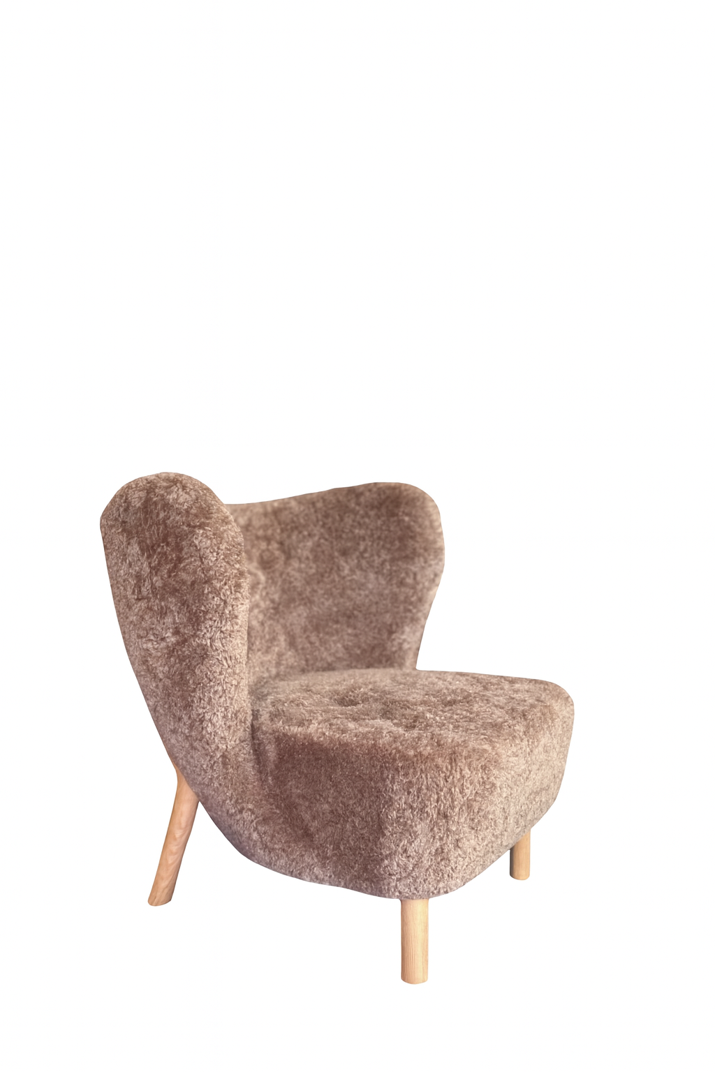 sherpa chair (faux fur)