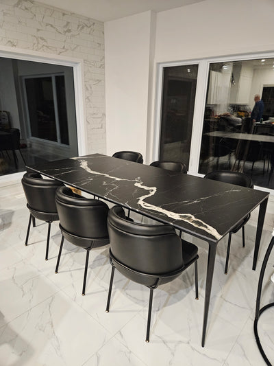 Sintered stone dining table