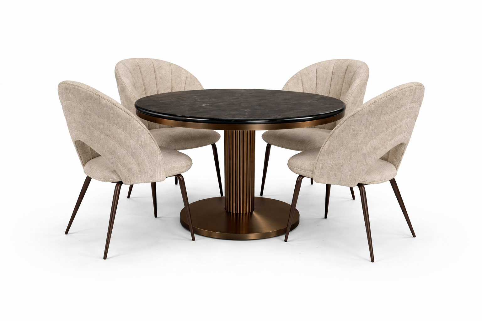 Normal Table Lounge Club lounge dining table set – Retro modern designs