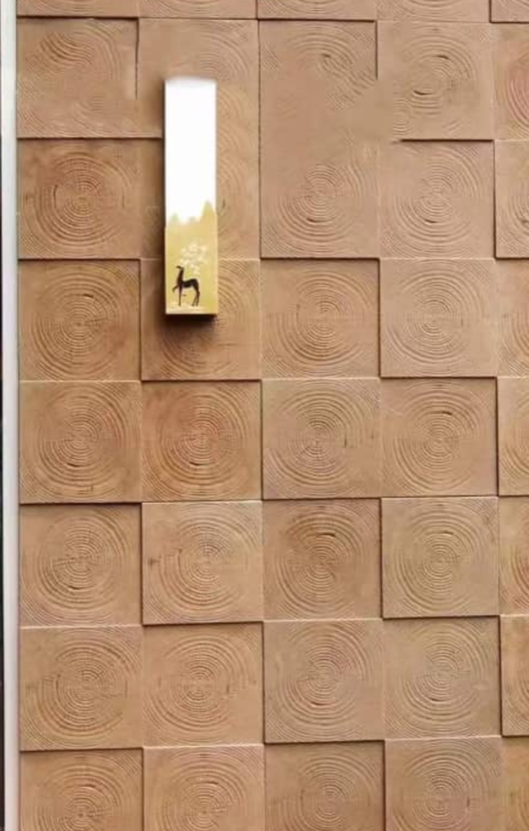 Wood ring PU Wall panels