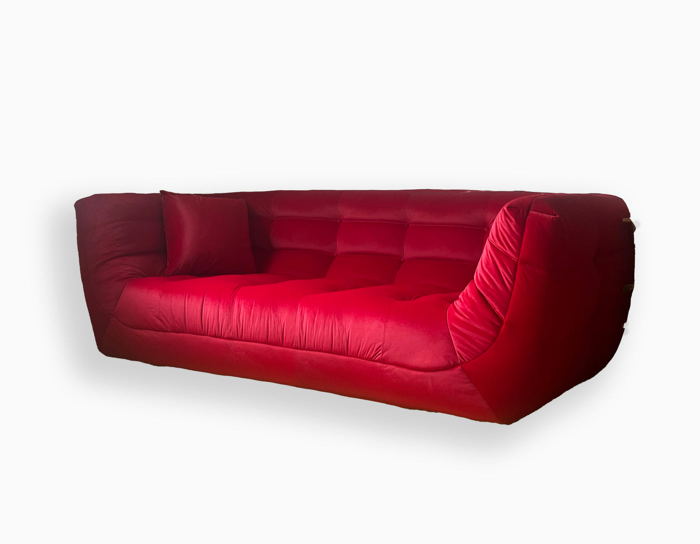 Russo2 Corner sofa ( Red Velvet ) Special pricing