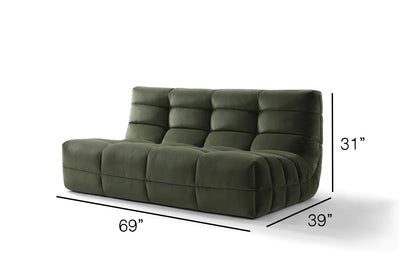 Russo2 Sofa (Green velvet)