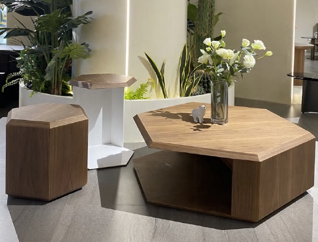Hexa nest Coffee / side table set