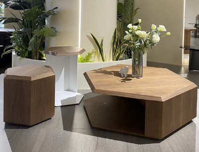 Hexa nest Coffee / side table set