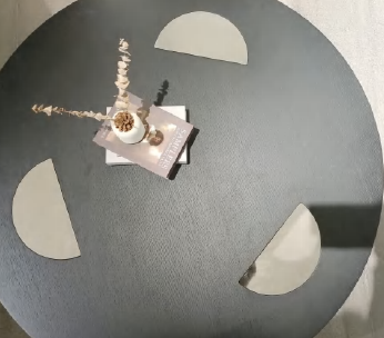 Wood and Steel coffee table