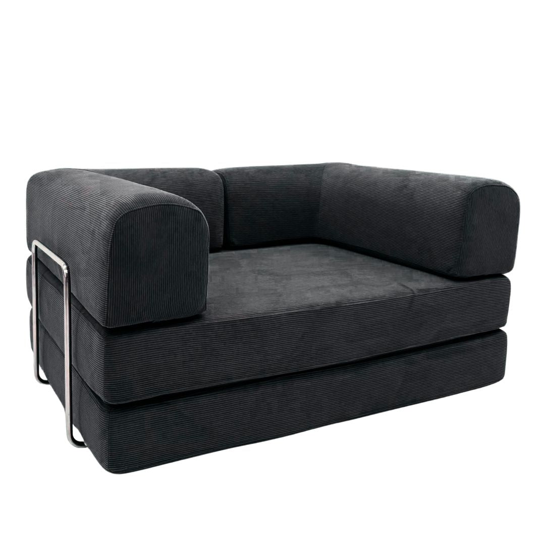Nest & Rest Single sofa bed (black)