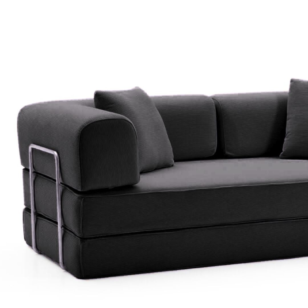 Nest & Rest Single sofa bed (black)