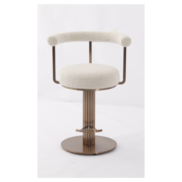 Steam punk Bar stools with back rest.