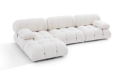 Camaleonda sofa in white Boucle - Retro Modern Designs