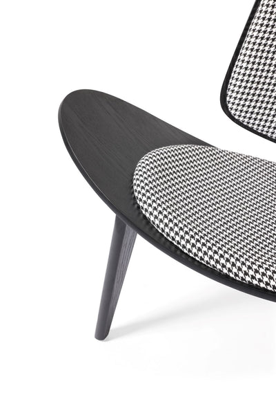 Special edition Shell Chair in Houdstooth fabric - Retro Modern Designs