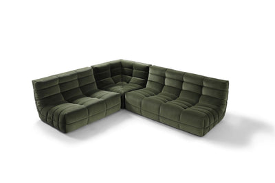 Russo2 sectional 3 piece sofa
